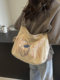 Casual Canvas Bag for Women 2026 New Summer Large-Capacity Student Tutoring Bag Simple Versatile Shoulder Crossbody Bag