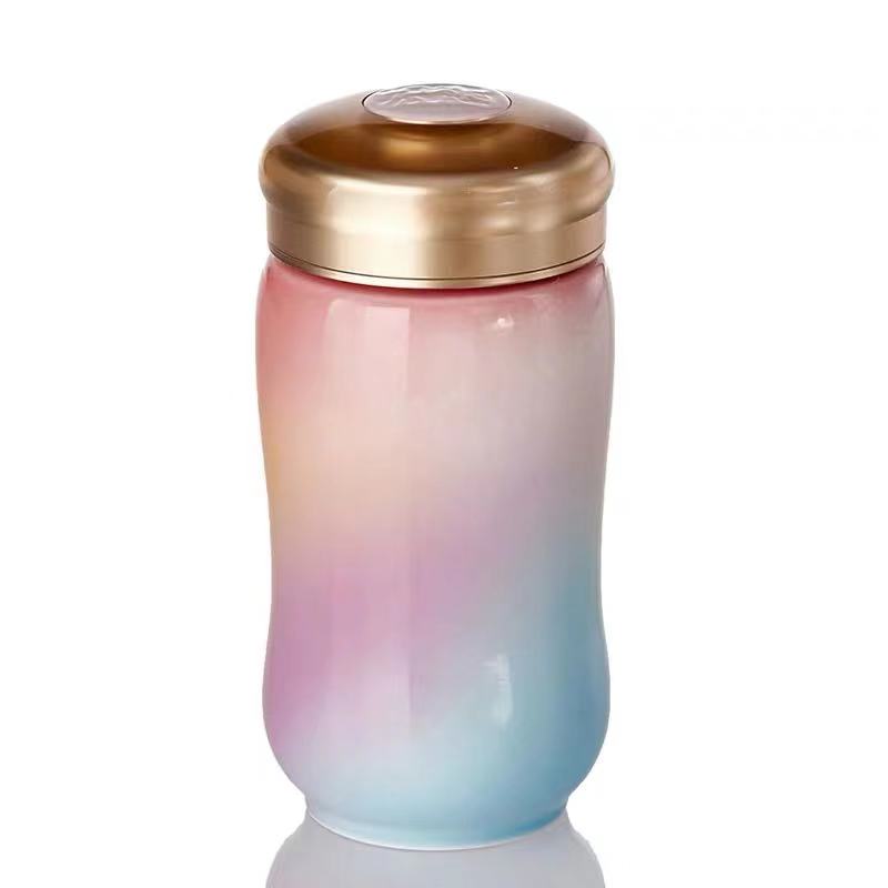 Do Tang Xuan porcelain dazzle see colour with creative ceramic keller cup water in a cup gift boxes to send a friend to send his girlfriend
