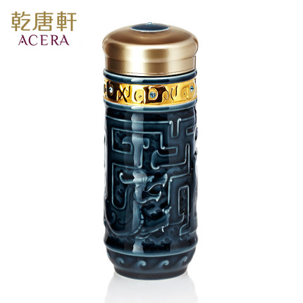 Do Tang Xuan porcelain cup onstar longteng universal portable cup double ceramic cups of creative move cups water