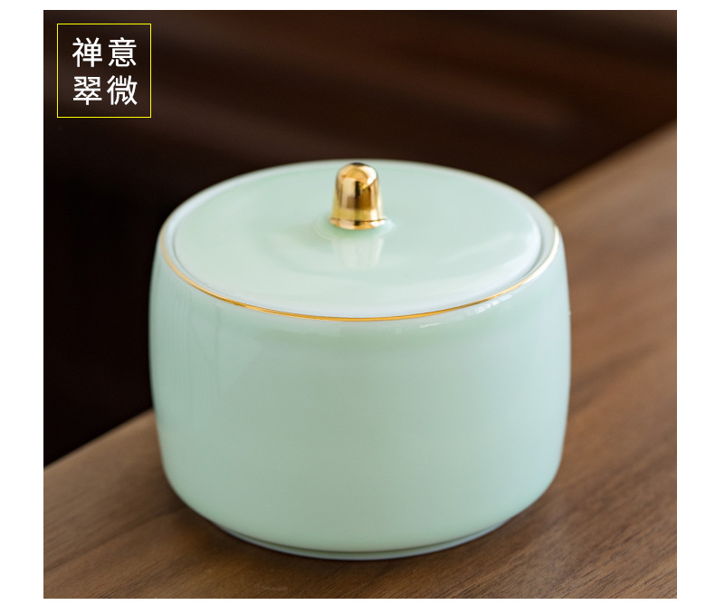 To the as porcelain and moving ceramic seal pot home portable mini tea caddy fixings warehouse small pu 'er tea boxes
