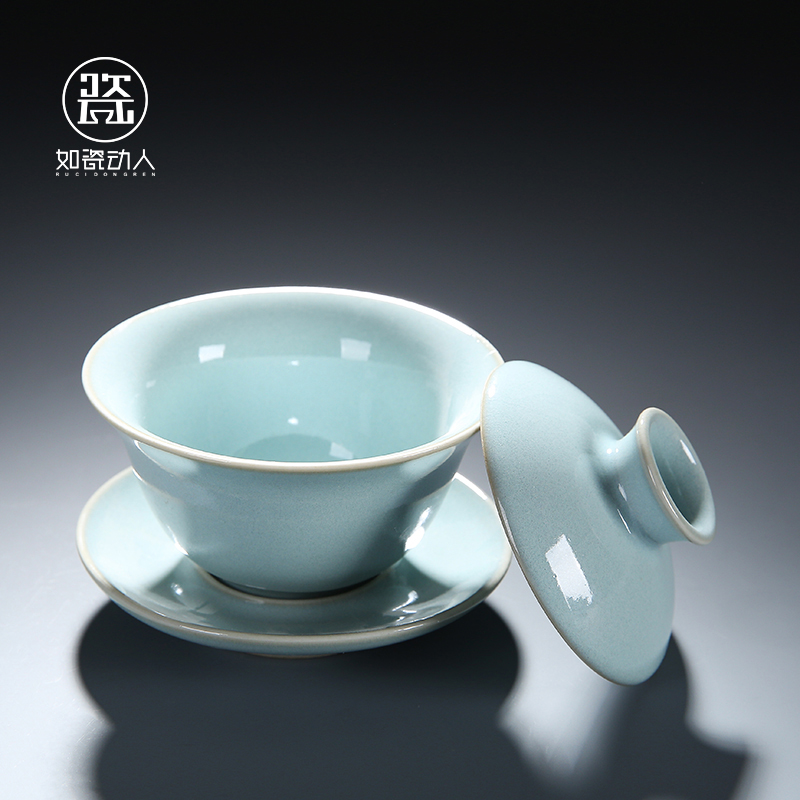 Ceramic tureen didn 't make your porcelain cups can keep open three bowl brother kung fu tea ice to crack your up and up to use cups