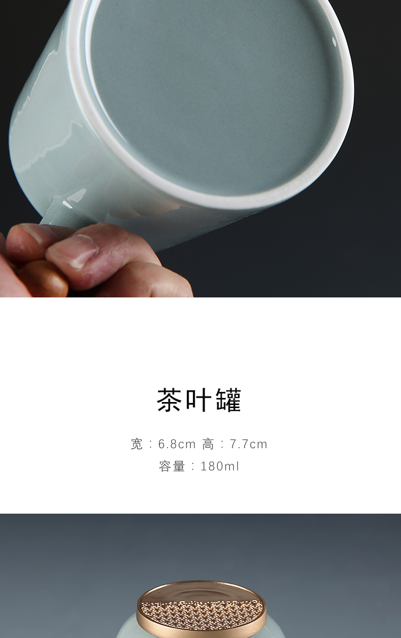 Mark cup ceramic cup with cover filtering large capacity separation tea cup tea cup custom office logo