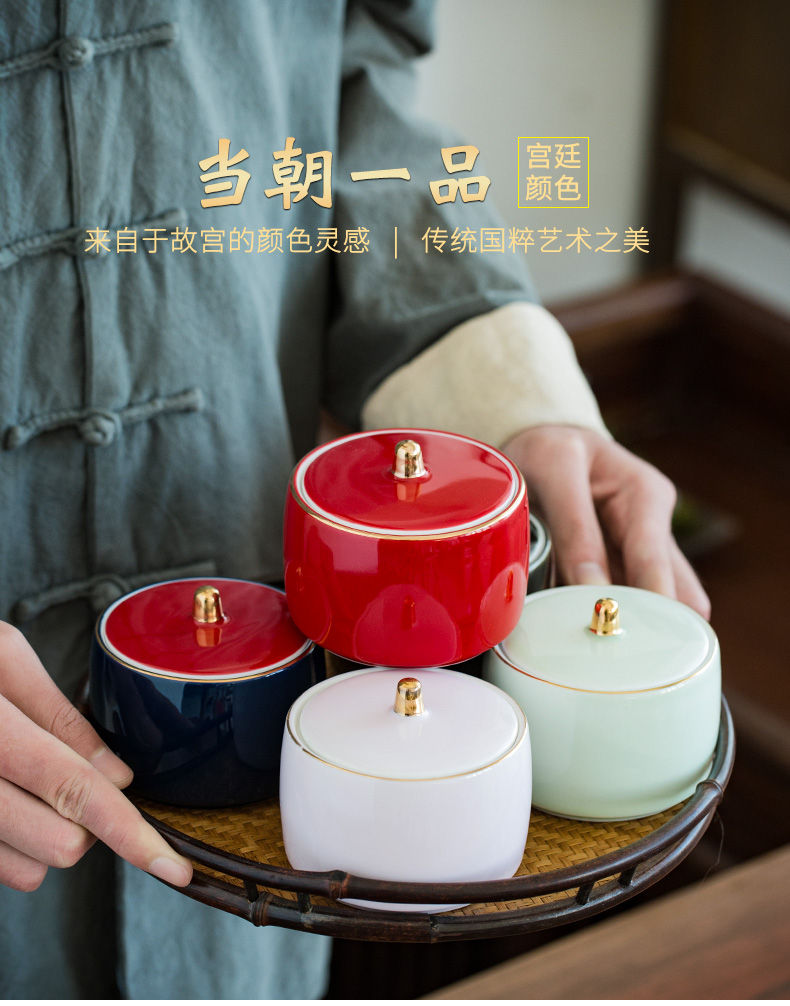 To the as porcelain and moving ceramic seal pot home portable mini tea caddy fixings warehouse small pu 'er tea boxes
