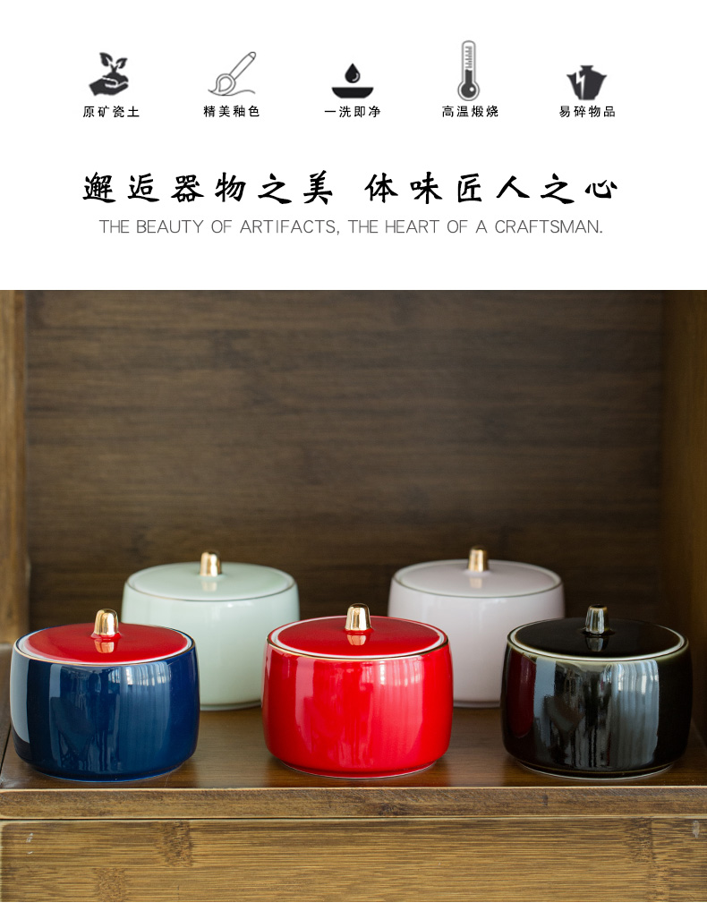 To the as porcelain and moving ceramic seal pot home portable mini tea caddy fixings warehouse small pu 'er tea boxes