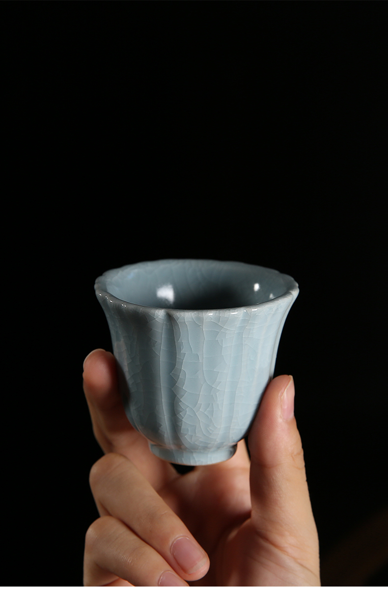 Your up teacup cracked ice crack glaze sample tea cup kung fu tea set for its ehrs household ceramic masters cup of tea by hand