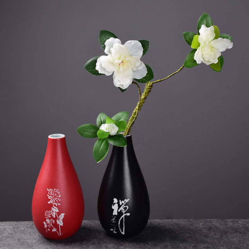 Coarse TaoHua implement large tea accessories zen Chinese style restoring ancient ways flower vases, creative home furnishing articles ground