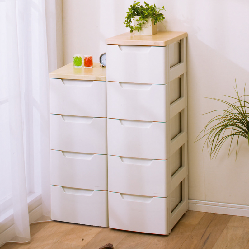 Japan Love Rieth Narrow Type Drawer Containing Cabinet Alice Children Toy Storage Finishing Five Bucket Bedside Clips Sewing Cabinet-Taobao