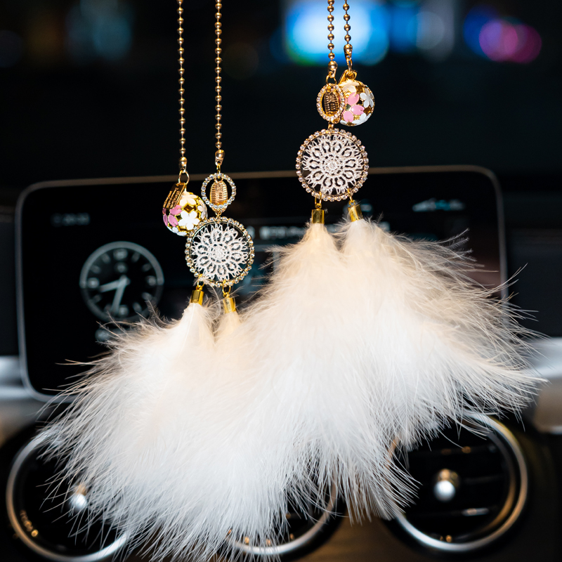 Car Pendant Car Pendant On-board Internet Red Creativity Cute Rearview Mirror Ornament High-end Atmospheric Car Hang-Taobao