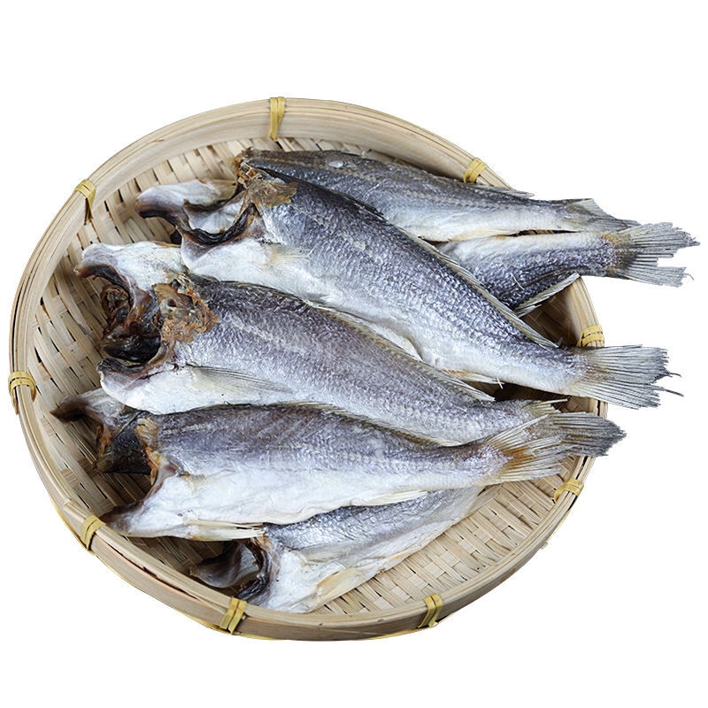 Yellow Flowers Fish Dry 500g Sea products Small salted fish Dry specie Seafood Dry Goods Fishermen Self-Drying Homemade