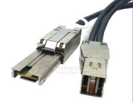 Compatible with IBM Lenovo 00NV419 AS10 HD-SAS Cable to Mini-SAS 4m SAS Line