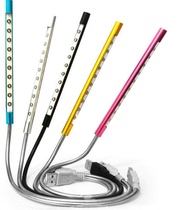 Bendable mobile usb lamp dormitory bedroom bedside computer lamp usb night light usb interface portable Portable