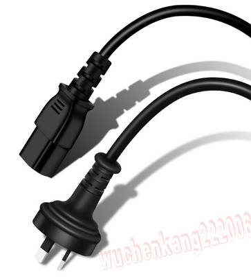 Original DELL Samsung HP Lenovo AOC display host national standard power cord 0 75 copper core 1 8 meters