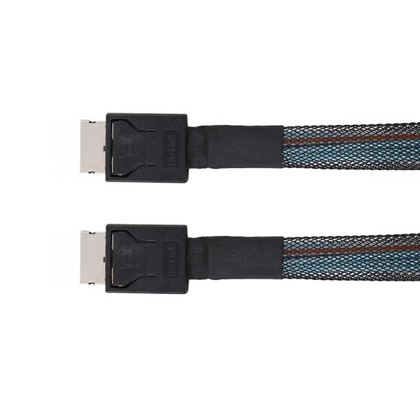 Motherboard Hard disc backplate connecting line Oculink 8X SFF-8611 SFF-8611 SFF-8611 SFF-8611 8i data lines