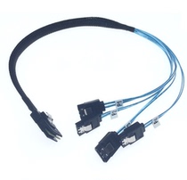 Array card server MINI SAS 36p SFF 8087 to SATA hard disk sata3 one drag four data cable