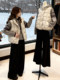 Down cotton layered vest for women 2026 autumn and winter new solid color versatile high-end quilted thickened short vest