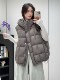 2026 Autumn and Winter New Women's Super Good-looking and Western Style Age-reducing Thickened Down Jacket Vest Warm Sleeveless Jacket