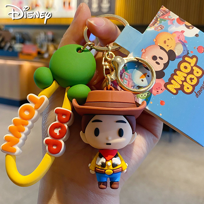 2026 New Buzz Lightyear Car Keychain Pendant for Women, Exquisite 2025 New Woody Backpack Charm