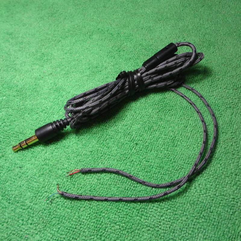 Original fit JBL220 ear machine line nylon DIY detached machine anti-wound oxygen-free copper repair replacement wire Fever HIFI replacement