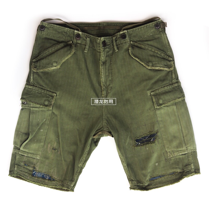 Visvim Ict 20Ss Jumbo Eiger Vintage Limited Edition Distressed Work Shorts Visvim Ict 20Ss Jumbo Eiger Vintage Limited Edition Distressed Work Shorts