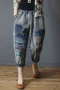 2019 phụ nữ mới mùa xuân giản dị quần lỏng thẳng phiên bản Hàn Quốc của quần jeans lỗ thủng retro nữ quần thủy triều - Quần jean quần jean nữ ống suông hàn quốc