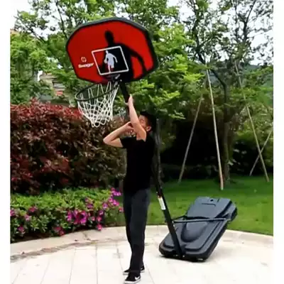 Swager stuck lift basketball stand standard high 3 05 liftable with wheels for junior mobile basketball stand