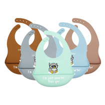 Amazon Exploits Manufacturer Mother & Baby Supplies Baby-Free Waterproof Silicone Rubber Round Hood Bib Dinner Pocket Support Order