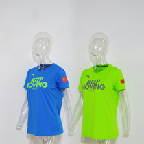 Anta sponsors Chinese delegation National team female summer leisure sports round neck sweat absorption breathable quick-drying short sleeve t-shirt