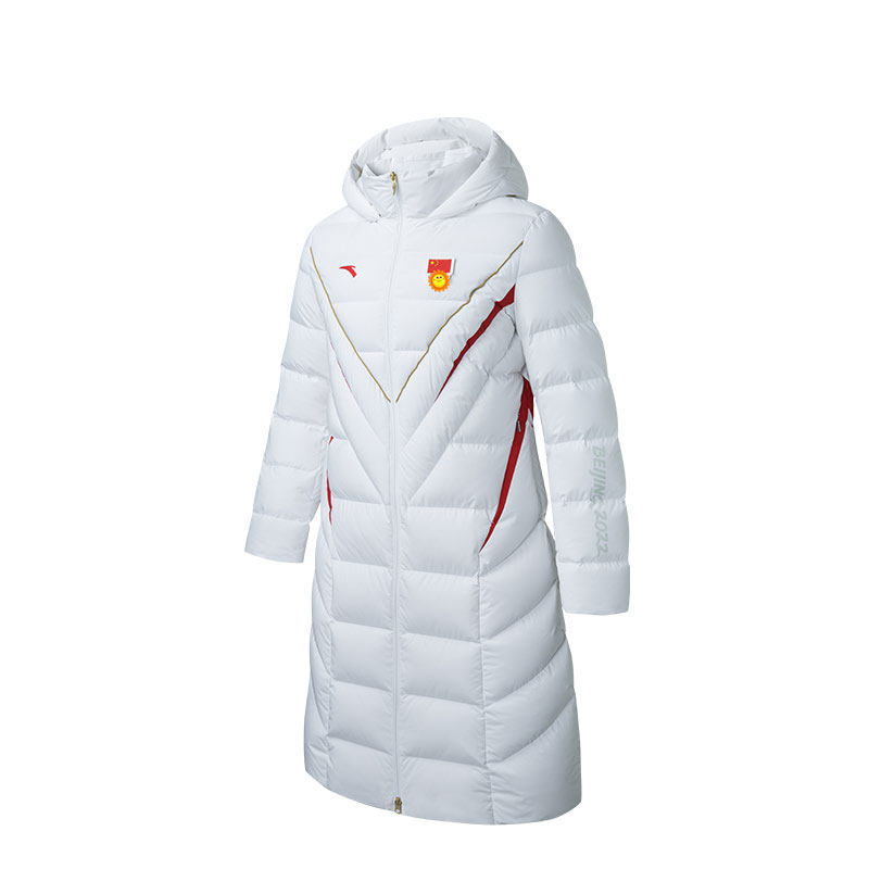 Ann step 2022 sponsors Beijing China Delegation Country captain version goose down sports warm down and cold-proof coat