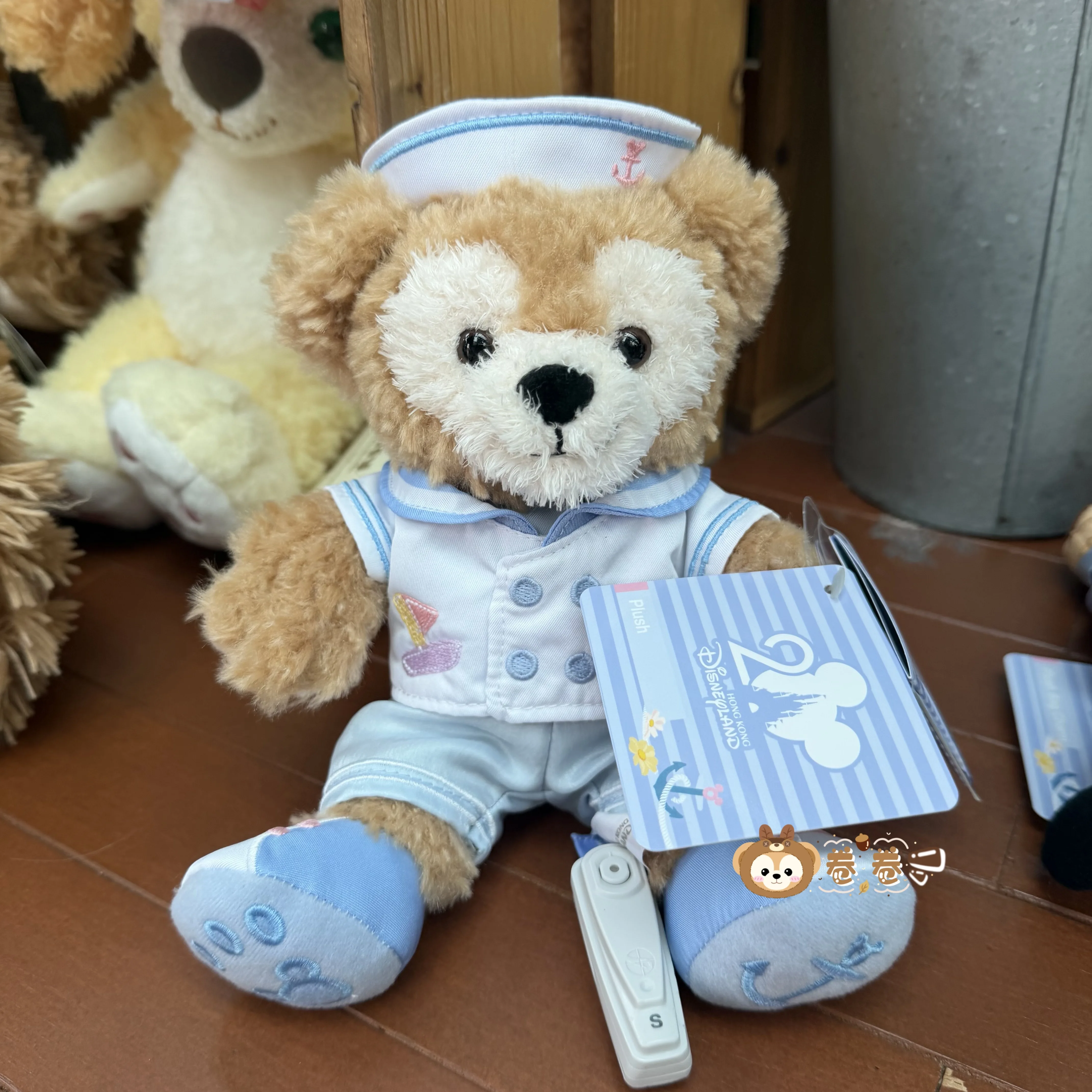 Гонконгский Disneyland Limited весенний набор отправляется Лина Белл Вафля Санта Подвеска плюшевая кукла Дюффи
