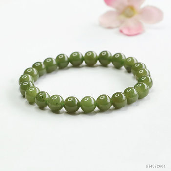 Natural hetian jade bracelet clear water jade bracelet jewelry clear water gradient female jade jewelry natural jade