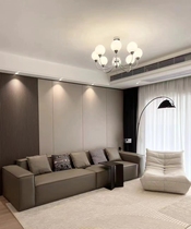 Background wall wood veneer bamboo fiber solid board carbon crystal board quick installation waterproof board fireproof board PVC board locking board