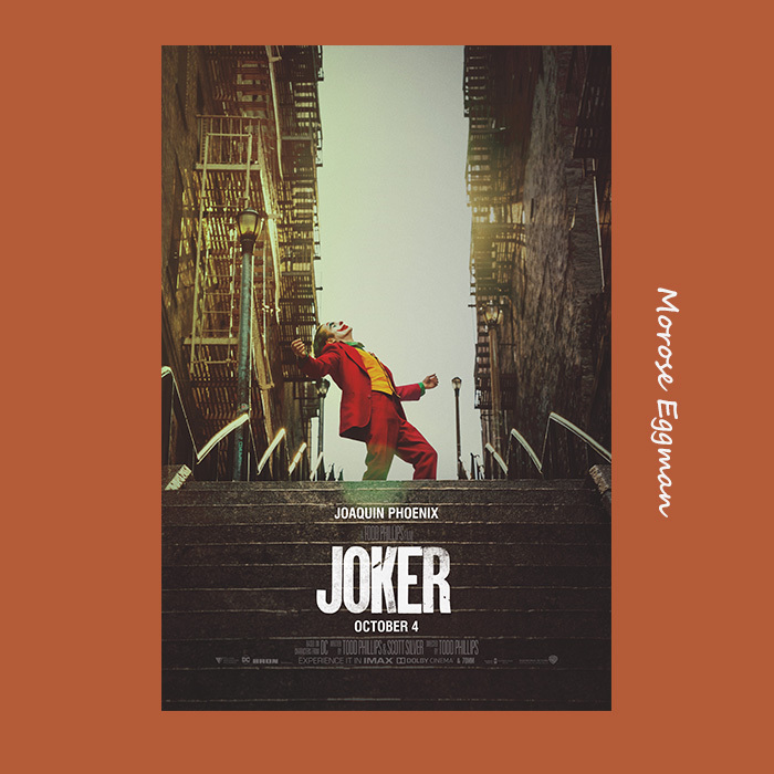 Joker Clown Card Movie Poster Decoration Photo Wall Sticker Merchandise Postcard