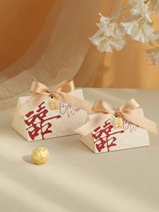 Wedding Candy Box 2026 New Model Engagement Candy Bag High-End Wedding Candy Gift Box Empty Box