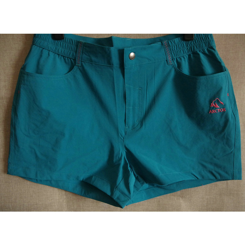 Summer Cool Elastic Lady Ice Cool Fabric Super Short 40% Pants Speed Dry Quick Dry Outdoor Casual Sports Shorts-Taobao