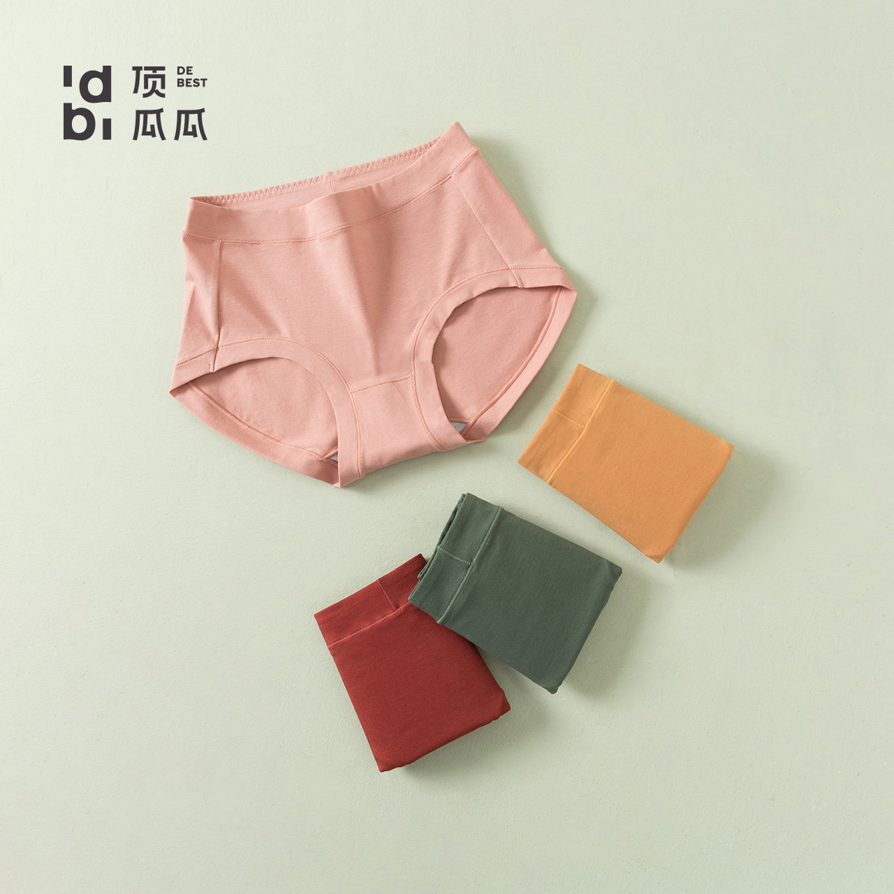 Top melon underpants female silkworm pupa protein antibacterial medium-high waist lifting hip collecting belly large size and large size shorts head 4 strips to top of the top