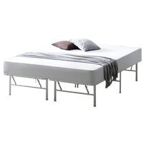 zinus folding splicing rental house home iron bed frame tatami without bedside iron row frame bed