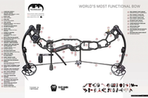 2024 American APA BLACK MAMBA PRO Black Mamba King Cobra Compound Bow 360 High Speed ​​Bow Archery