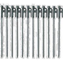(Direct mail from Japan) Snow Peak Tent Ground Nails Stainless Steel Windproof Rope Nails Set of 12