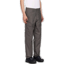 Hong Kong direct mail trendy luxury Stone Island mens gray heraldic overalls