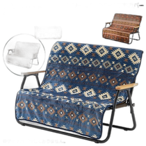 Japan Direct Mail LOGOS Boa and Fleece Chair for 2 Chair Covers Reversible Chair Cover Seat Cover Easy