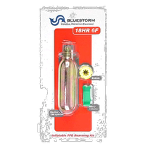 High Floor Life Saving Equipment Blue Storm Replacement Cylinder Kit 18HR 6F