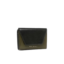 Hong Kong direct mail trendy luxury Marni womens mini tri-fold wallet PFMO0056U1P2644