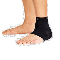 (Direct mail from Japan) Zamst Outdoor Sports Ankle Protector Universal Left and Right L Black 380103