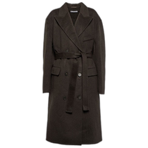Hong Kong direct mail trendy luxury Acne Studios womens double-breasted wool blend coat 000