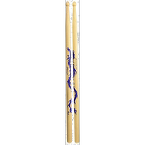 (Direct Mail from Japan) Pearl solid wood drum sticks made of wooden professional percussion hickory 162H S