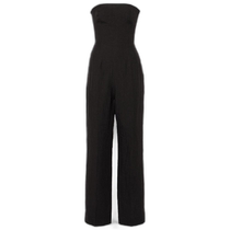 Hong Kong direct mail trendy luxury TOVE womens Ita linen jumpsuit 004428