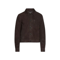 (Direct mail from the United States) ami mens leather jacket