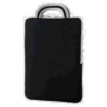 Self-operated | ELECOM shock-absorbing and waterproof portable laptop bag 11 6 inches black