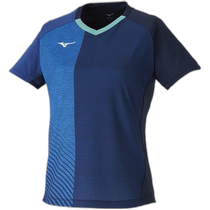 Japan direct mail MIZUNO Mizuno competition shirt womens table tennis clothing womens 82JA021114