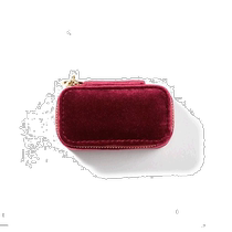 Korean direct mail Ms GREEN small and luxurious portable jewelry box red MGDAIPO004 jewelry